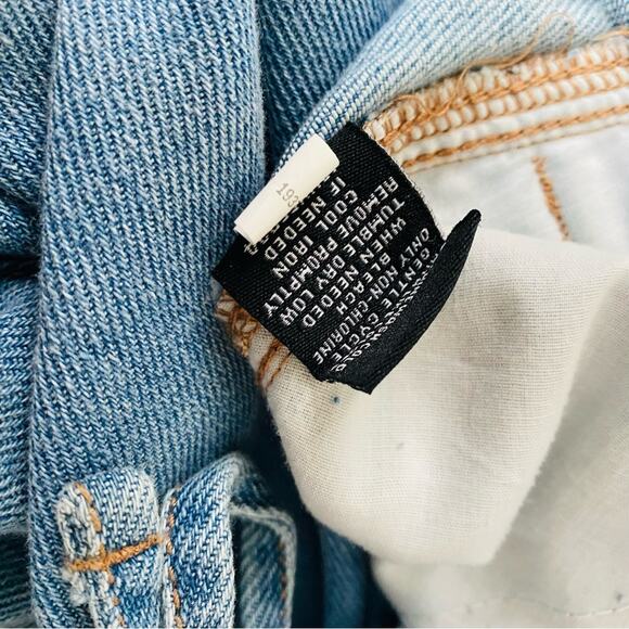 Vanilla Star | Cargo Short Drawstring Waist Side Pockets Light Wash NWT 3X - Picture 5 of 10